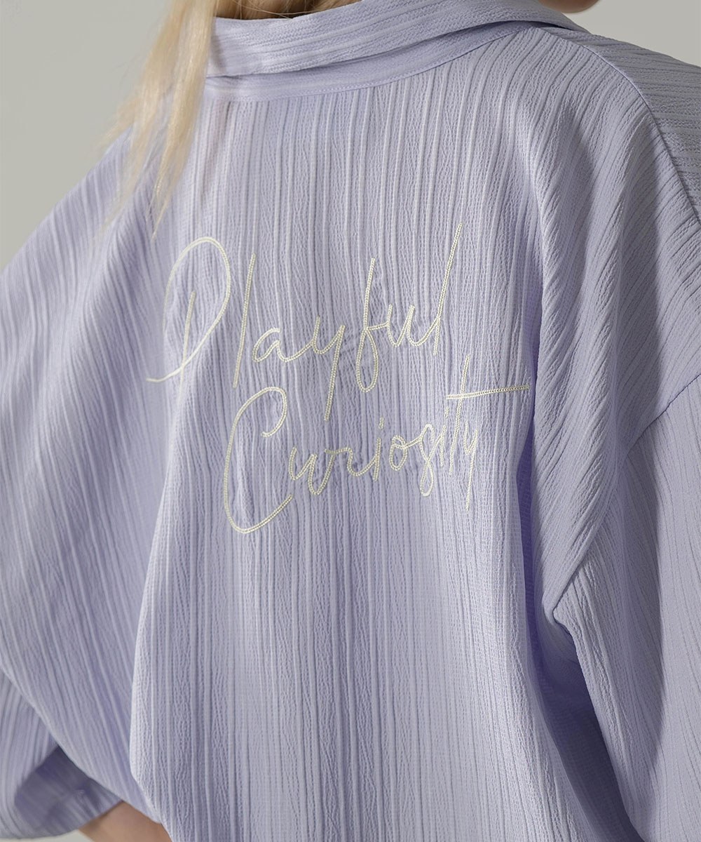 緹花刺繡襯衫 Jacquard SS Shirt