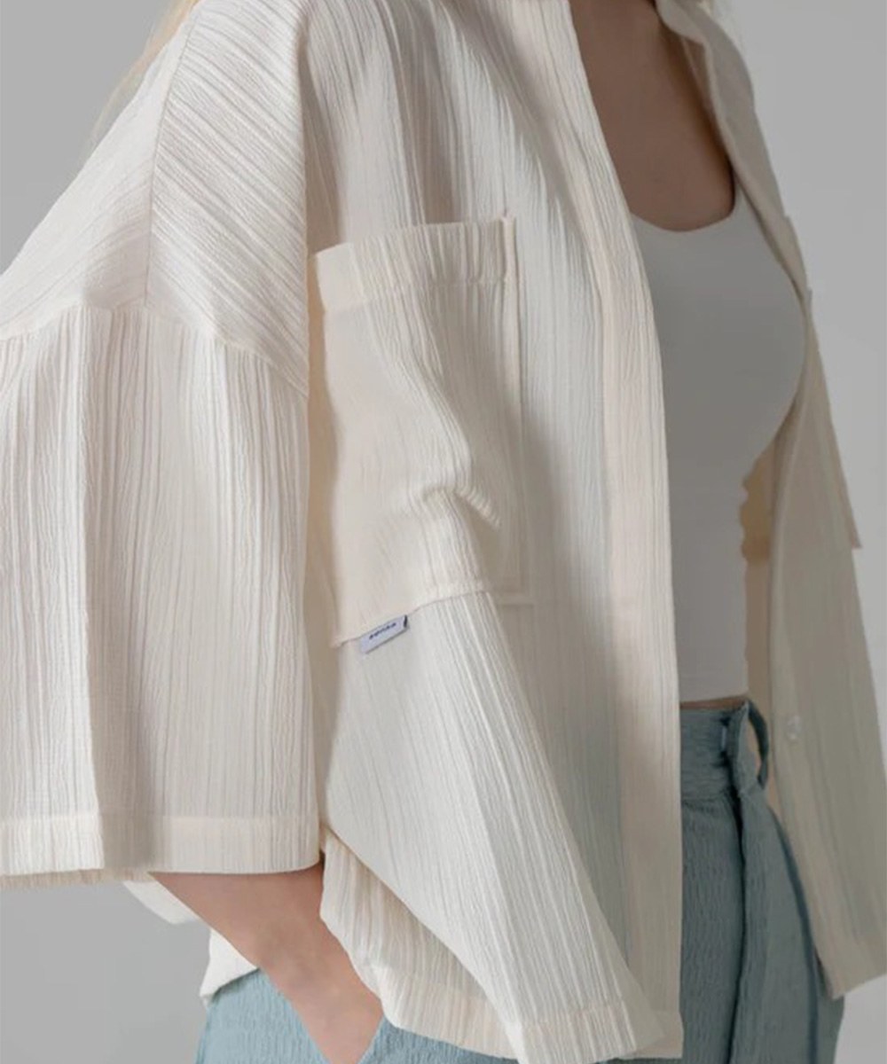 緹花刺繡襯衫 Jacquard SS Shirt