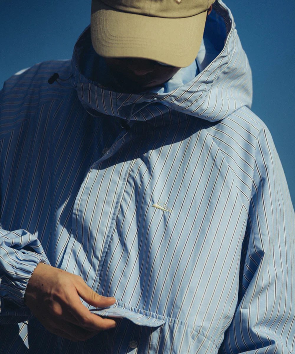 條紋拉鍊套頭衫 Stripe Zip up Pullover