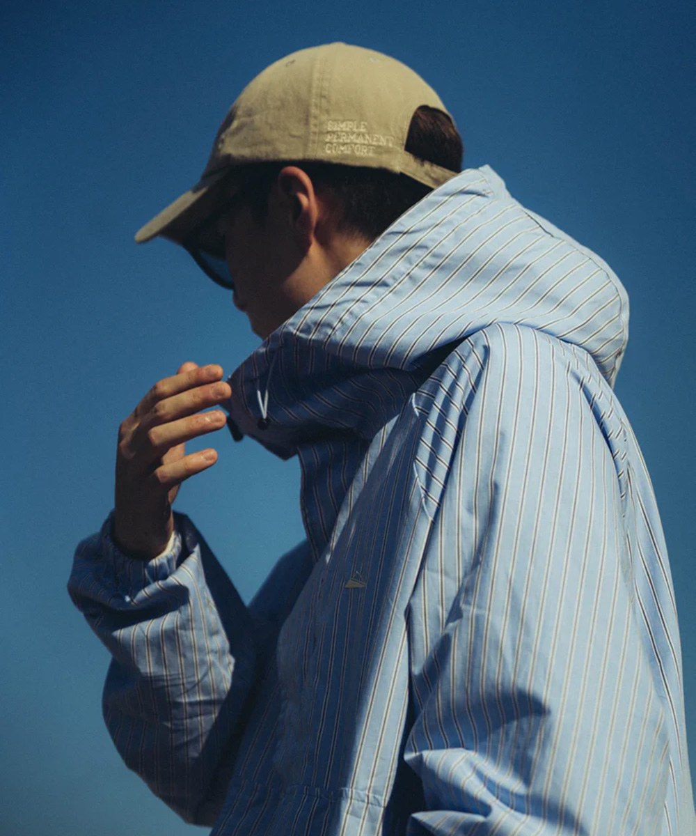 條紋拉鍊套頭衫 Stripe Zip up Pullover