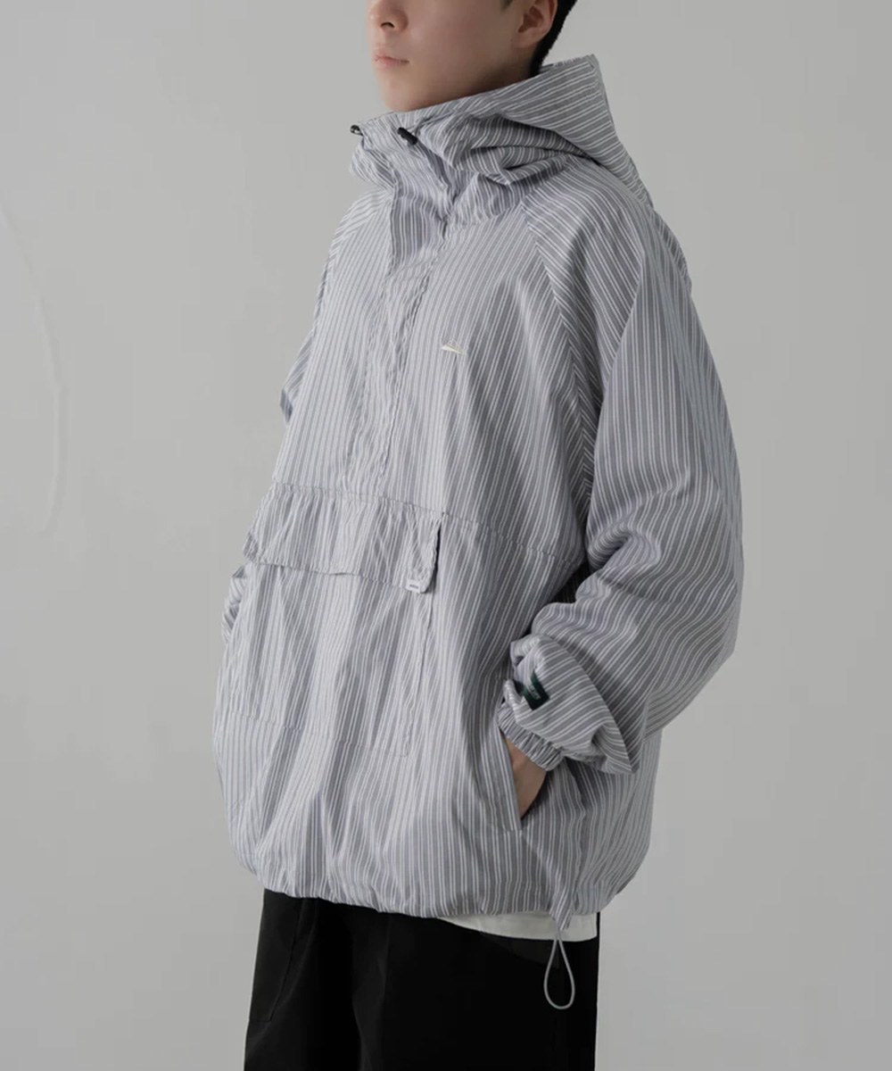 條紋拉鍊套頭衫 Stripe Zip up Pullover