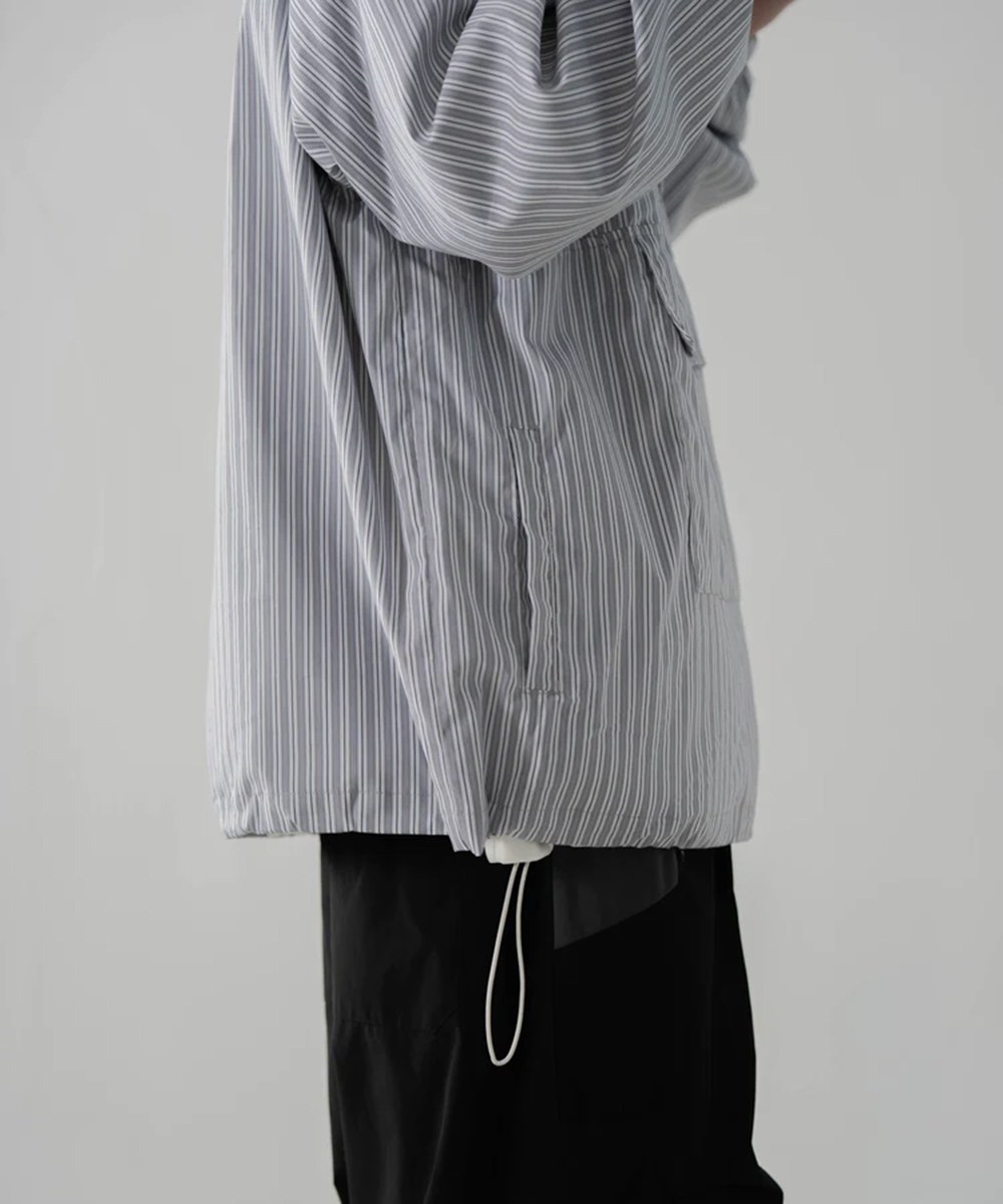條紋拉鍊套頭衫 Stripe Zip up Pullover