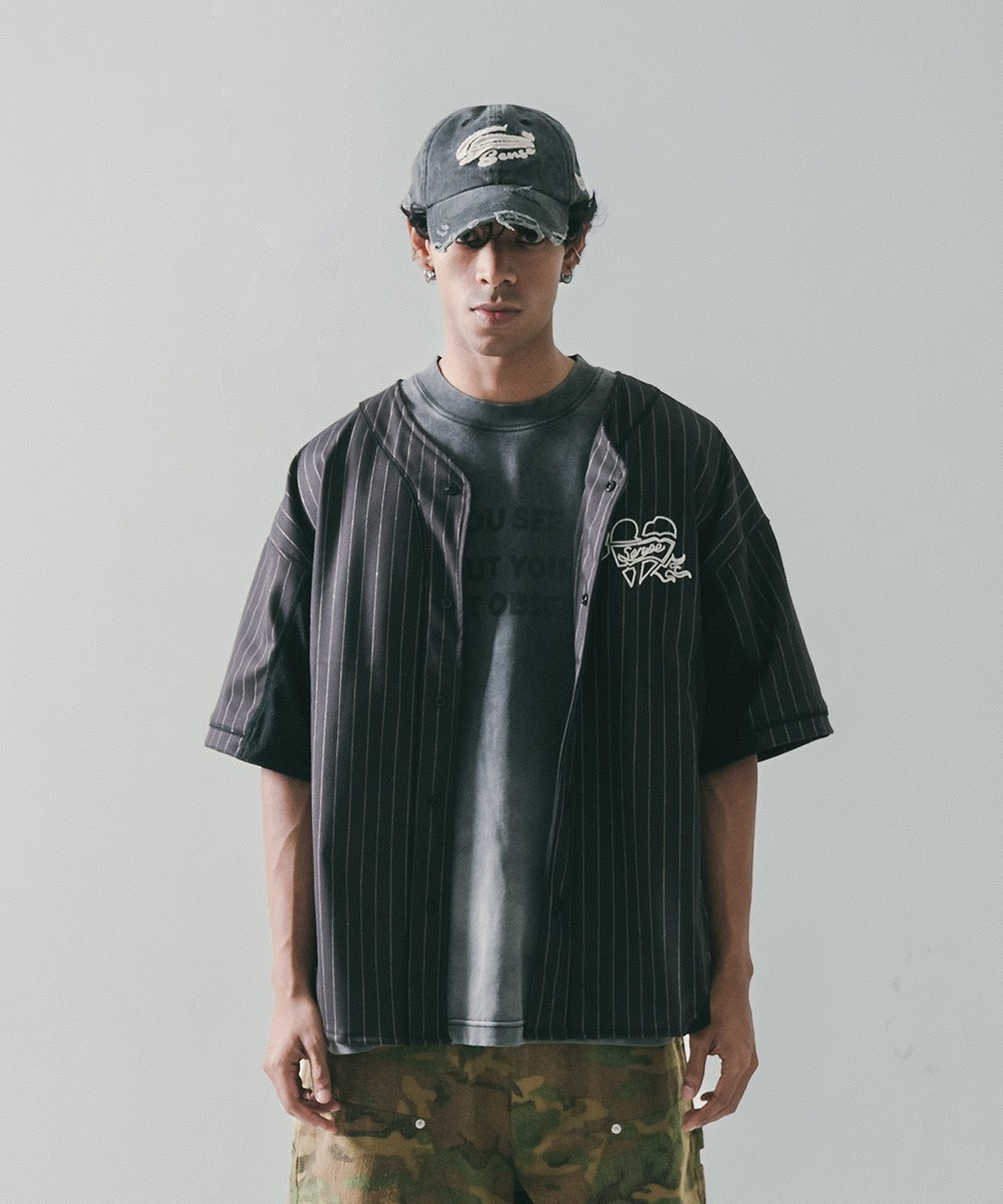 棒球襯衫 Embroidery Baseball Shirt