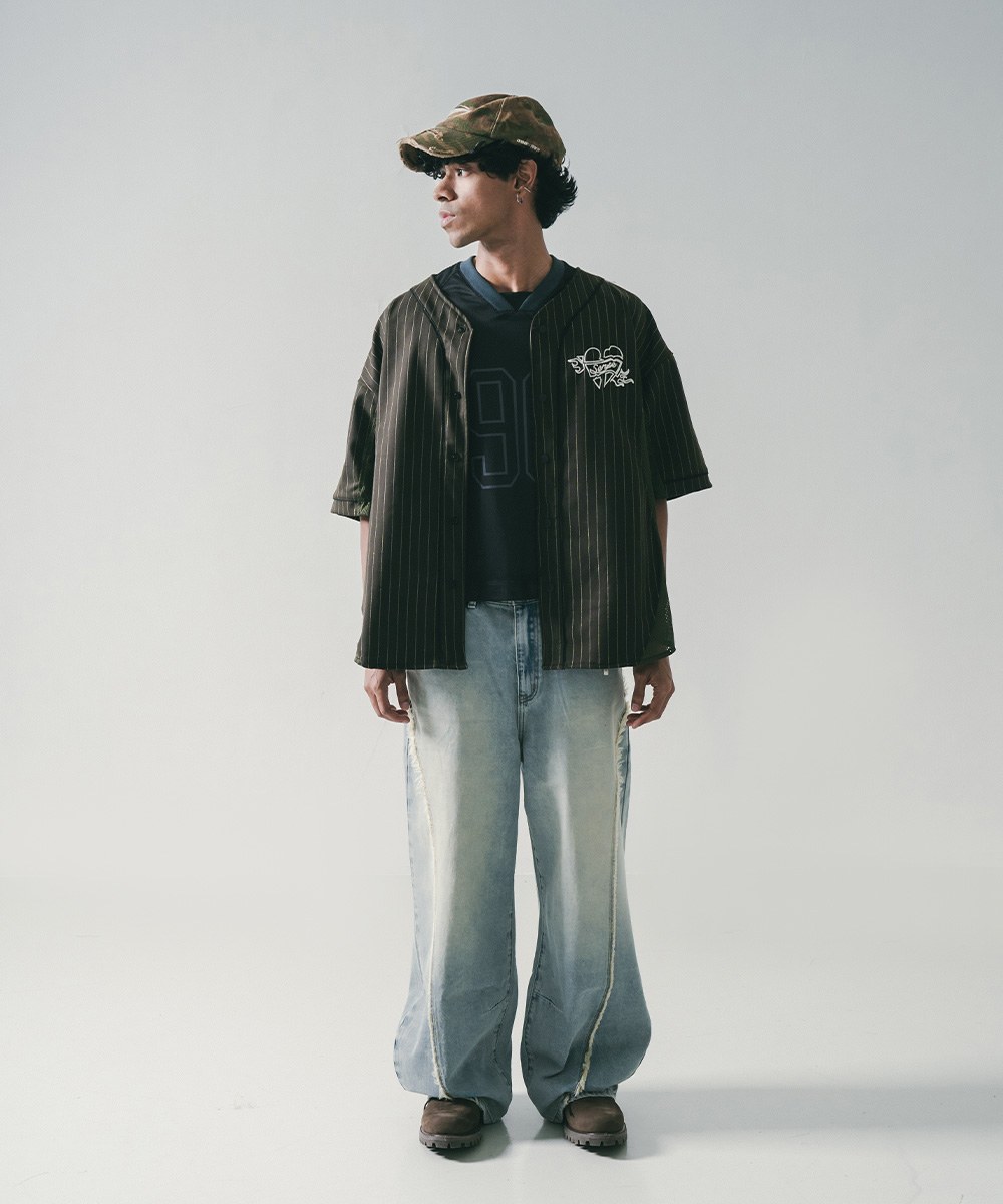 棒球襯衫 Embroidery Baseball Shirt