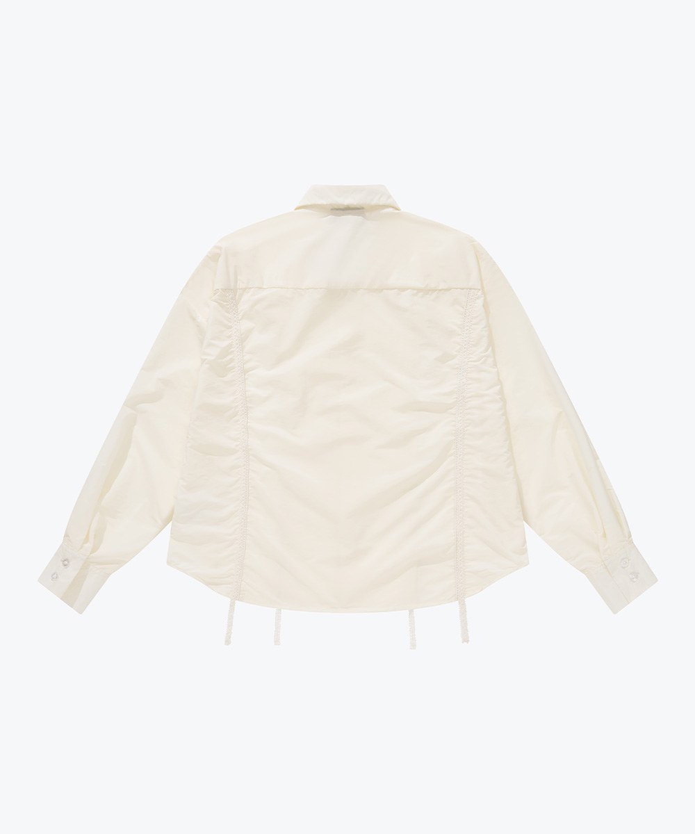 立體剪裁襯衫 Chest Hole Oversize Shirt