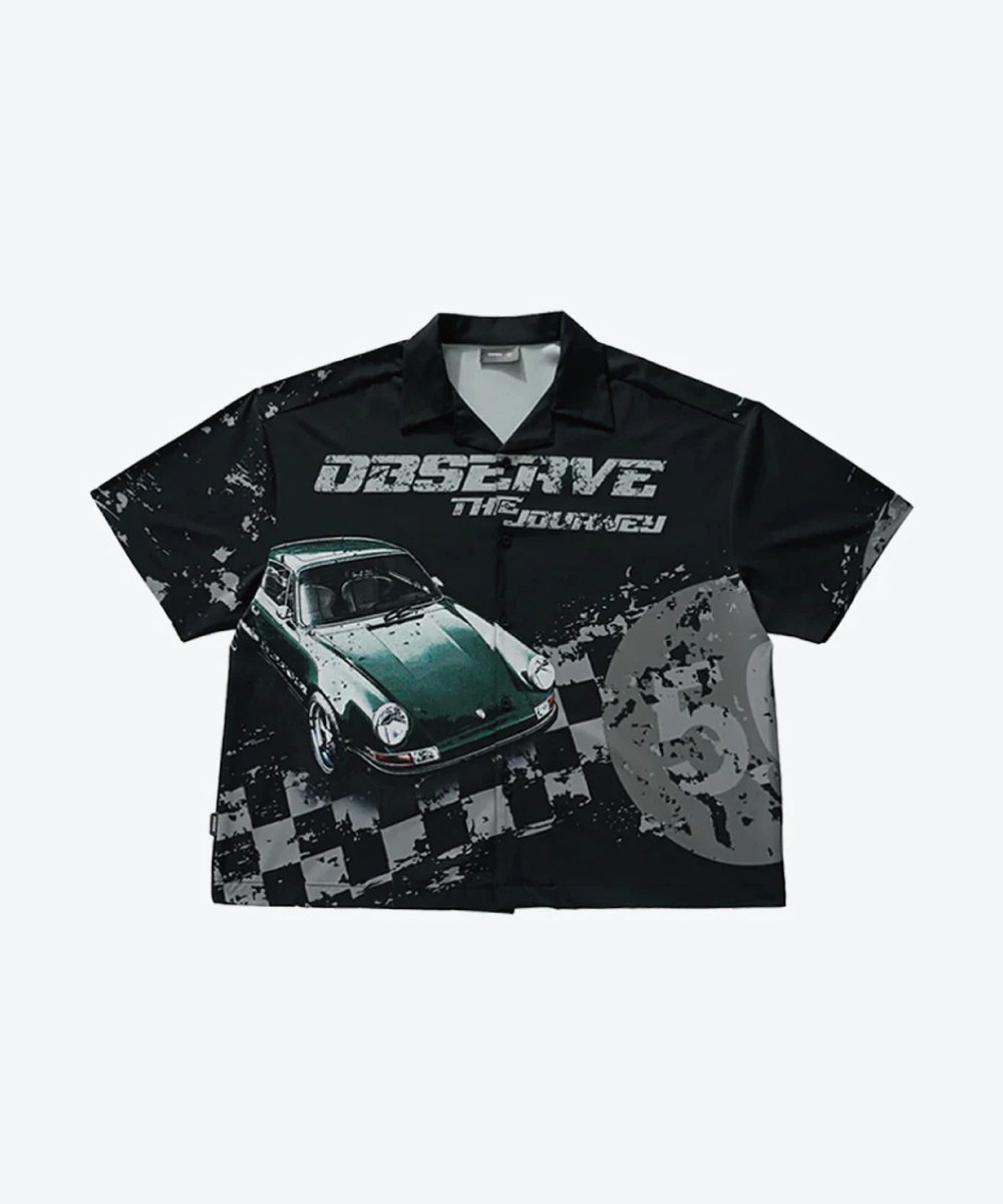 跑車圖像襯衫 Racing Full Print Shirt