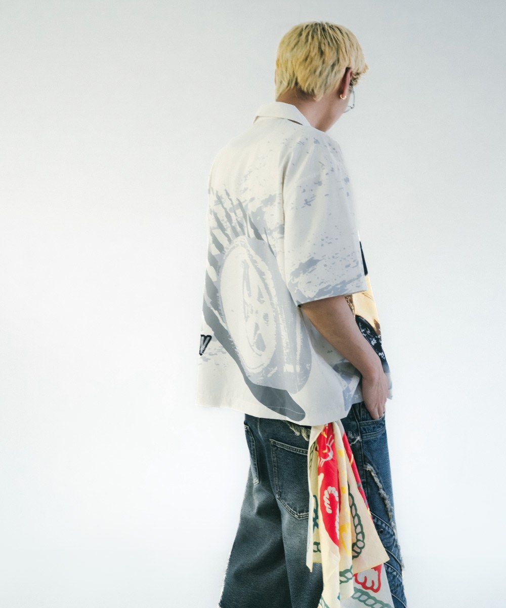 跑車圖像襯衫 Racing Full Print Shirt
