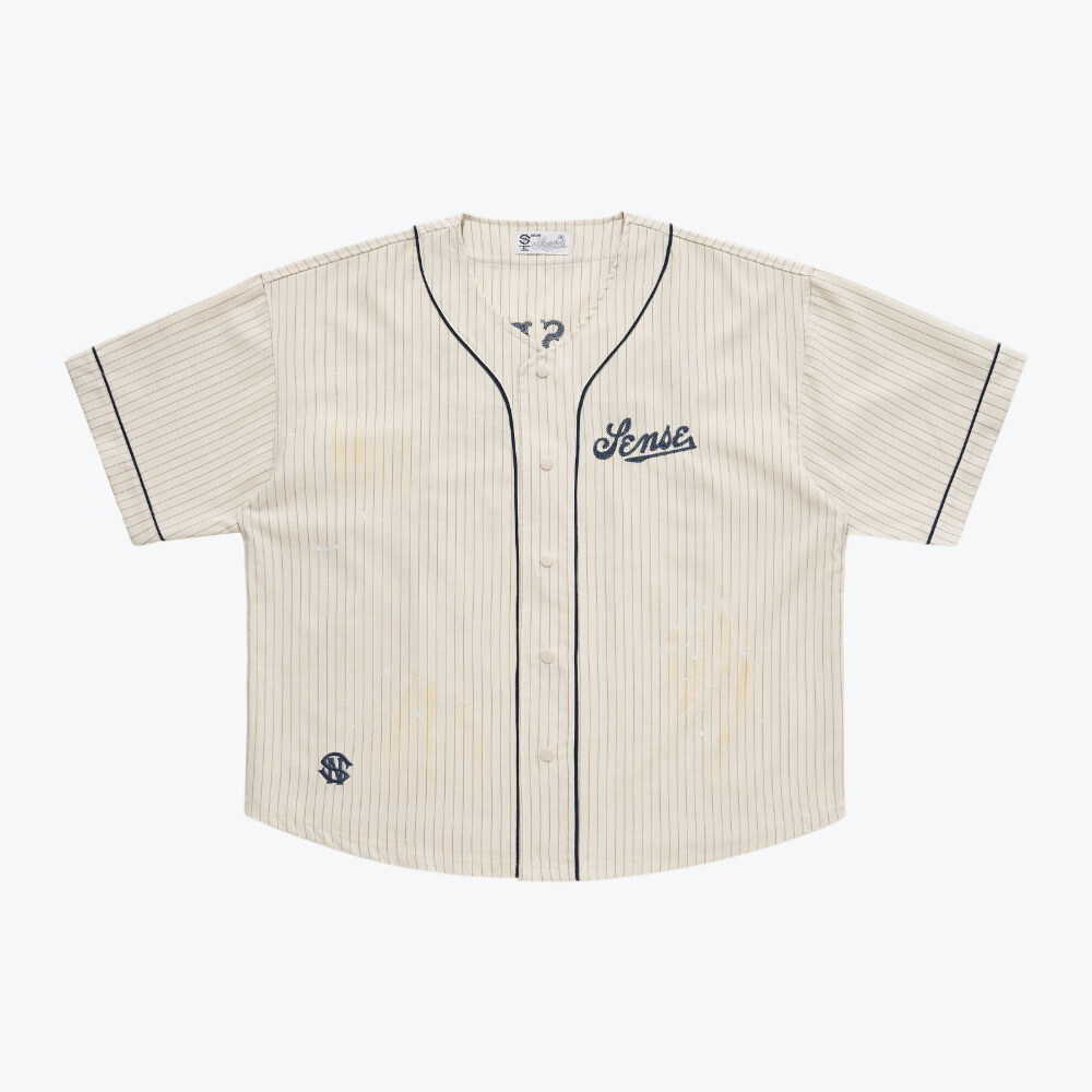 sense x Katol 聯名棒球衫 Chain-Stitch Baseball Jersey