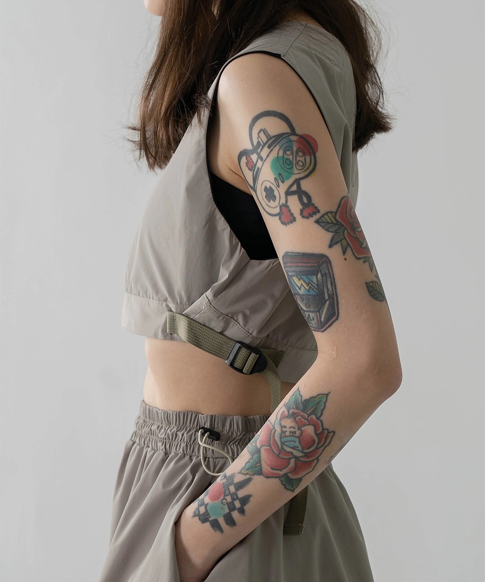 短版背心 Sporty Nylon Webbing Top