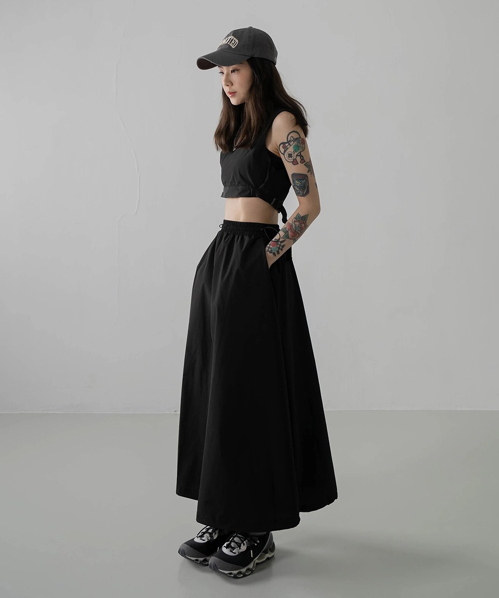 短版背心 Sporty Nylon Webbing Top