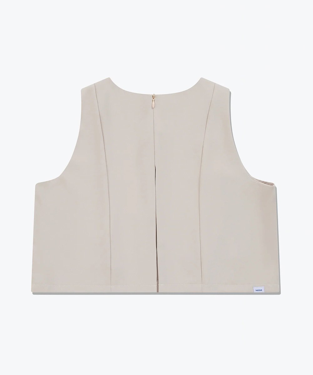 短版背心上衣 Cropped Vest Top