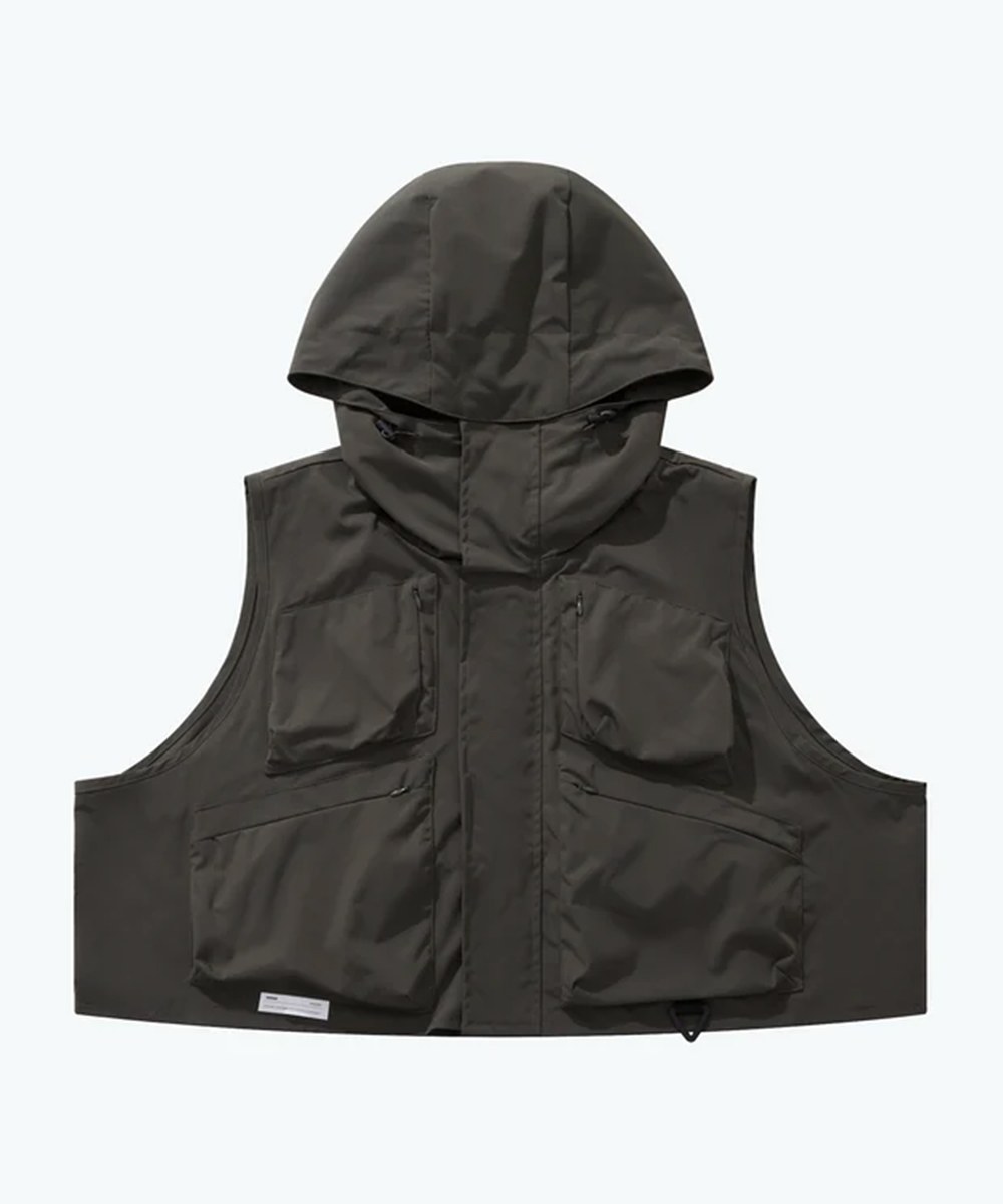 短版背心外套 Half Cutting Vest
