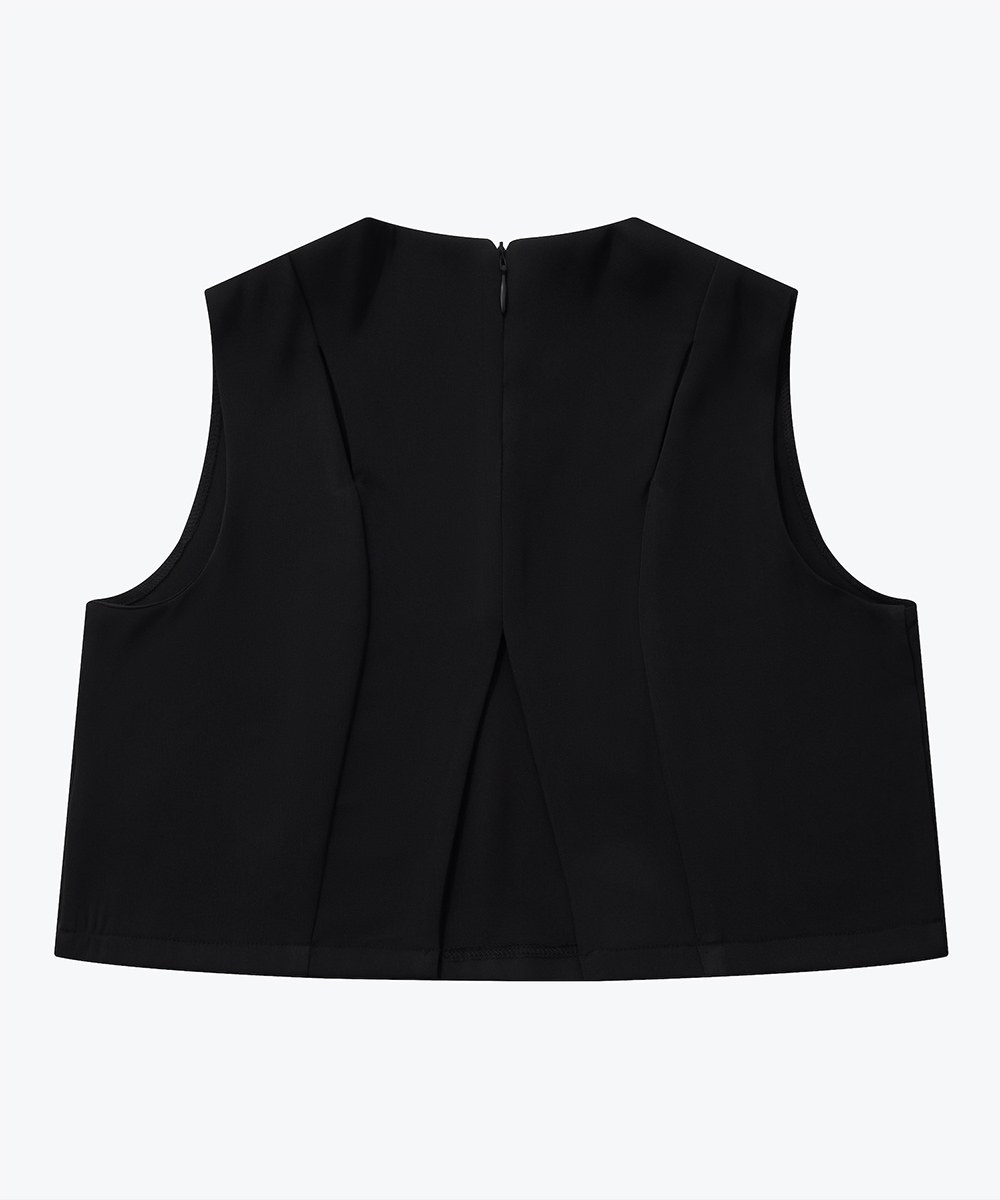 短版背心 HOLLOW CROPPED VEST TOP