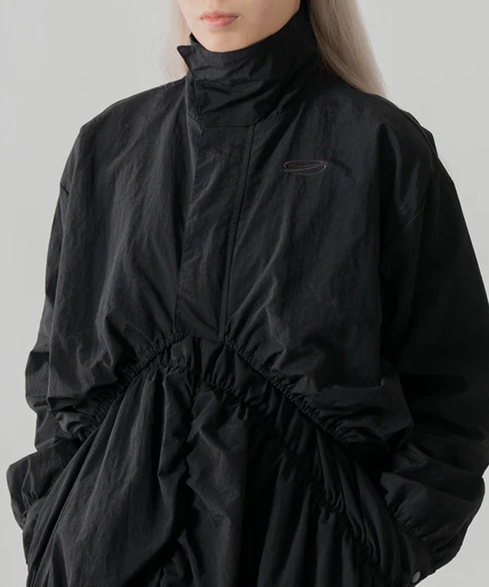 短版高領夾克 Sporty Turtleneck Elastic Jacket