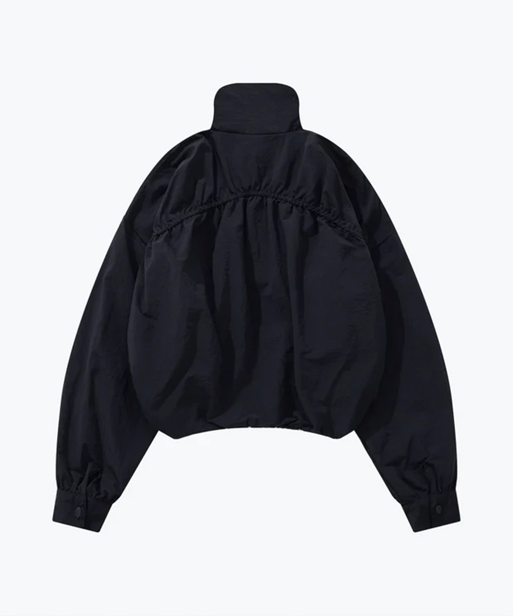 短版高領夾克 Sporty Turtleneck Elastic Jacket