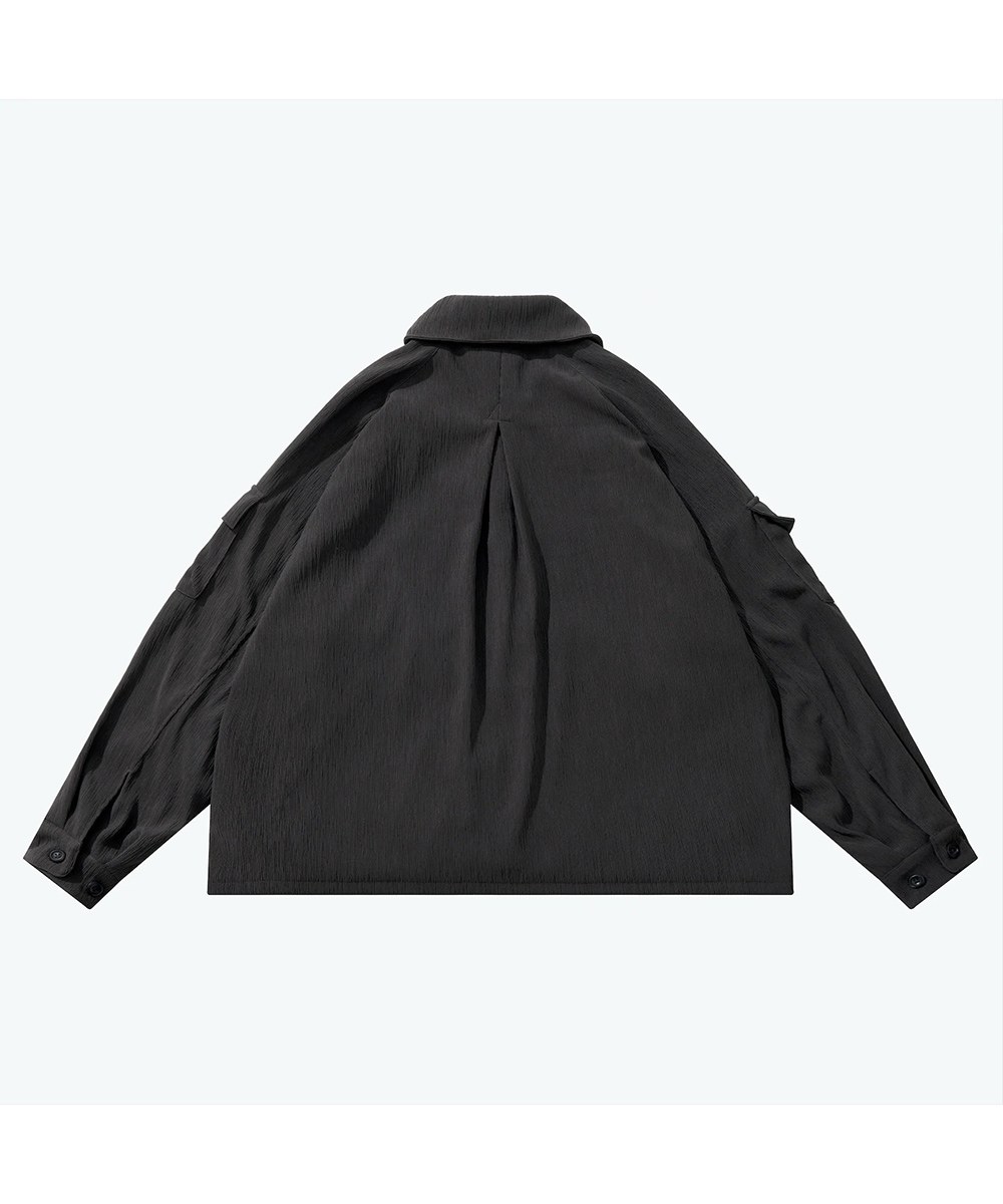 褶皺野戰夾克 Pleats Field Jacket