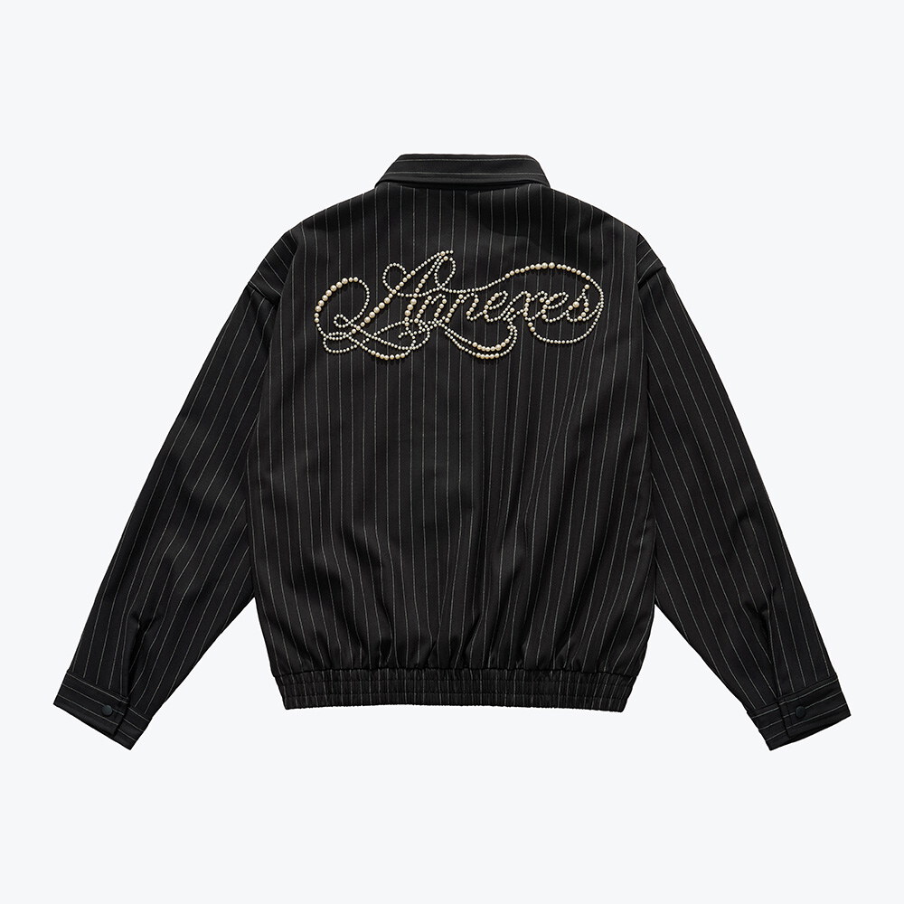 光澤條紋外套 Pearl Striped Jacket