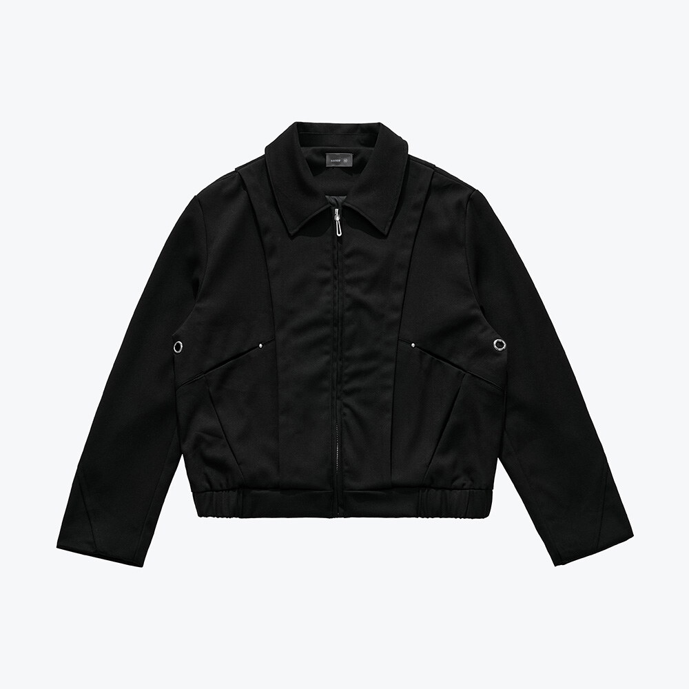 短版拉鍊外套 Beaver Zip Short Jacket