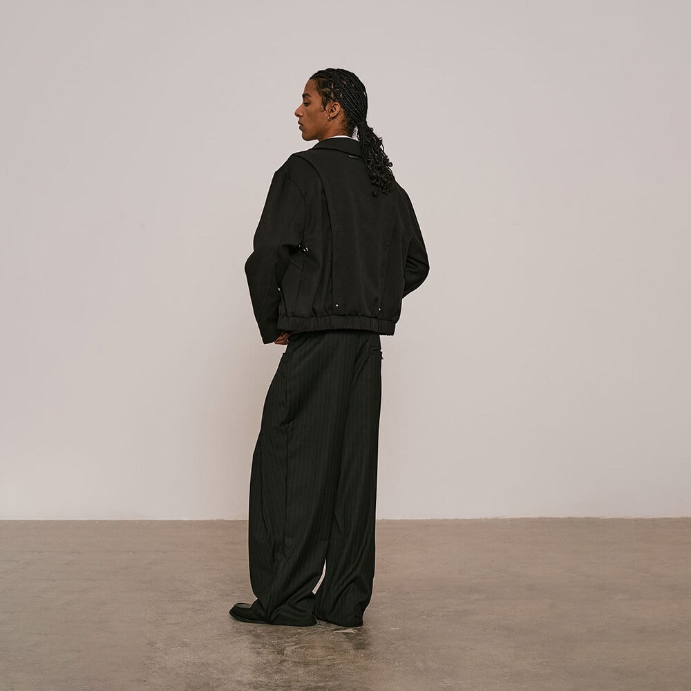 短版拉鍊外套 Beaver Zip Short Jacket