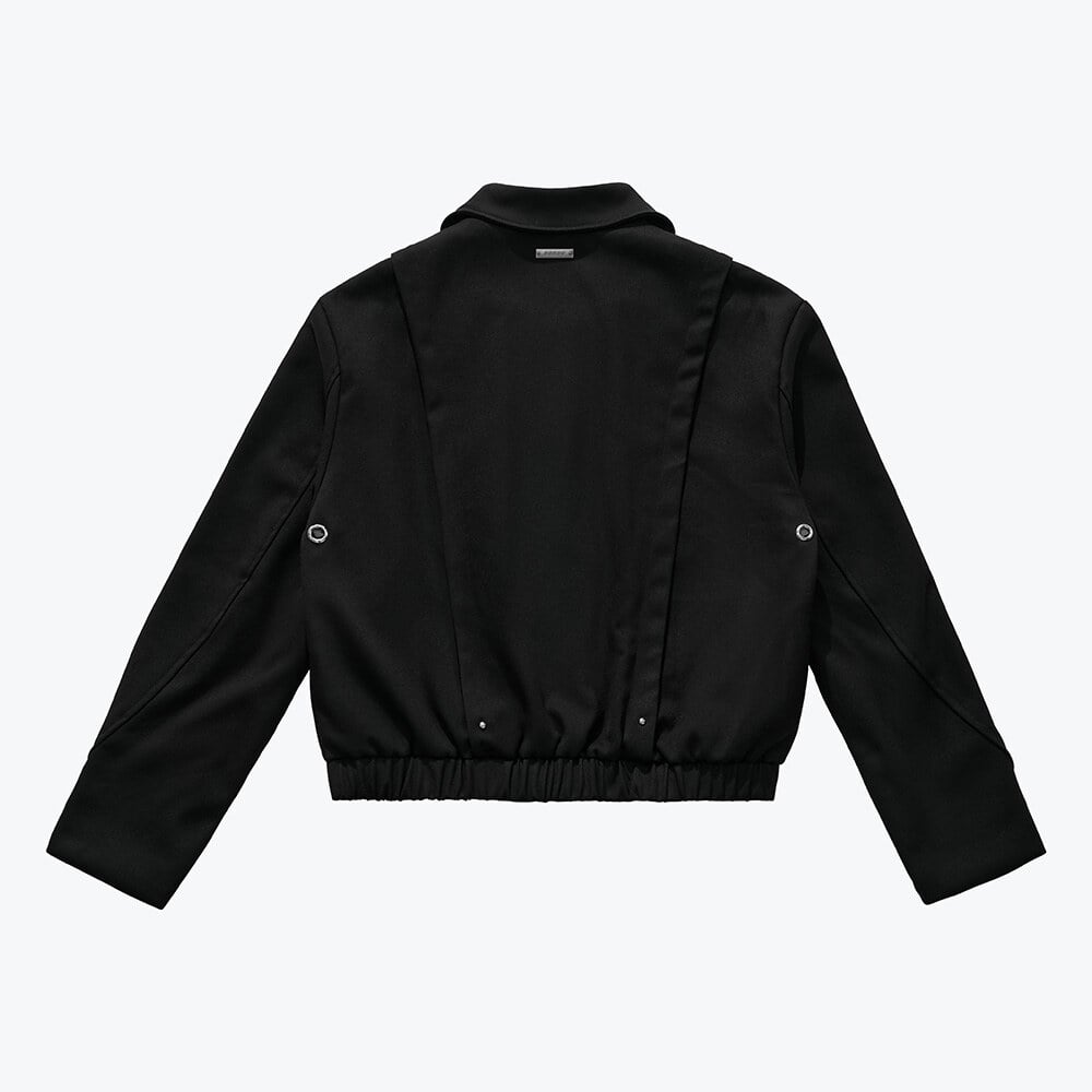 短版拉鍊外套 Beaver Zip Short Jacket