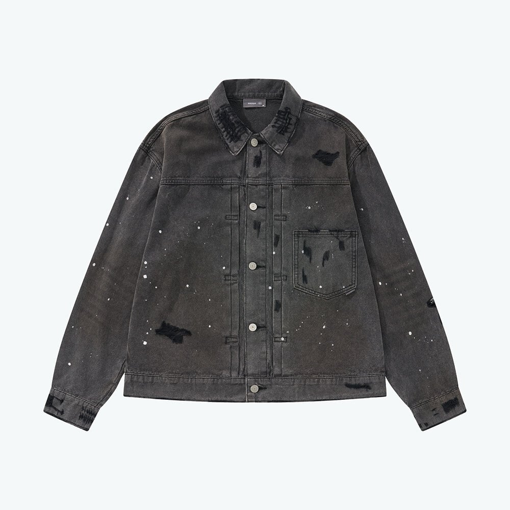 丹寧外套 Crash Destroy Denim JKT