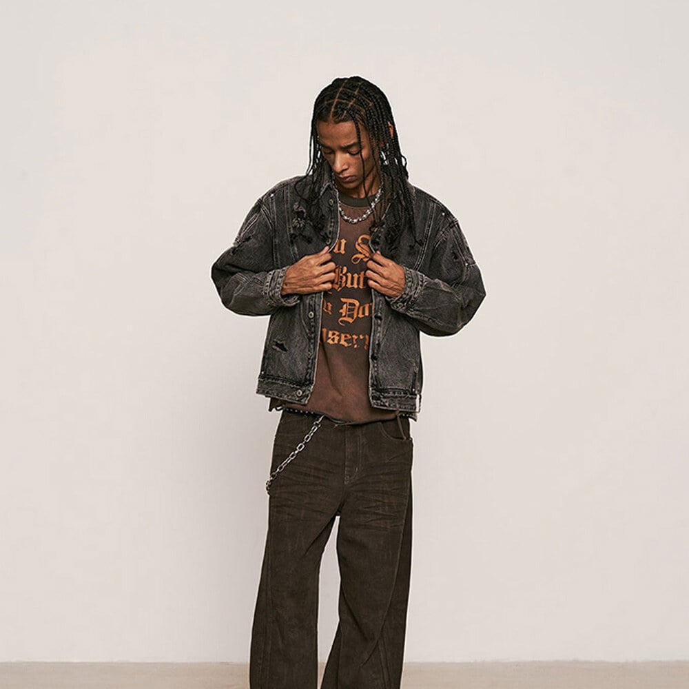 丹寧外套 Crash Destroy Denim JKT