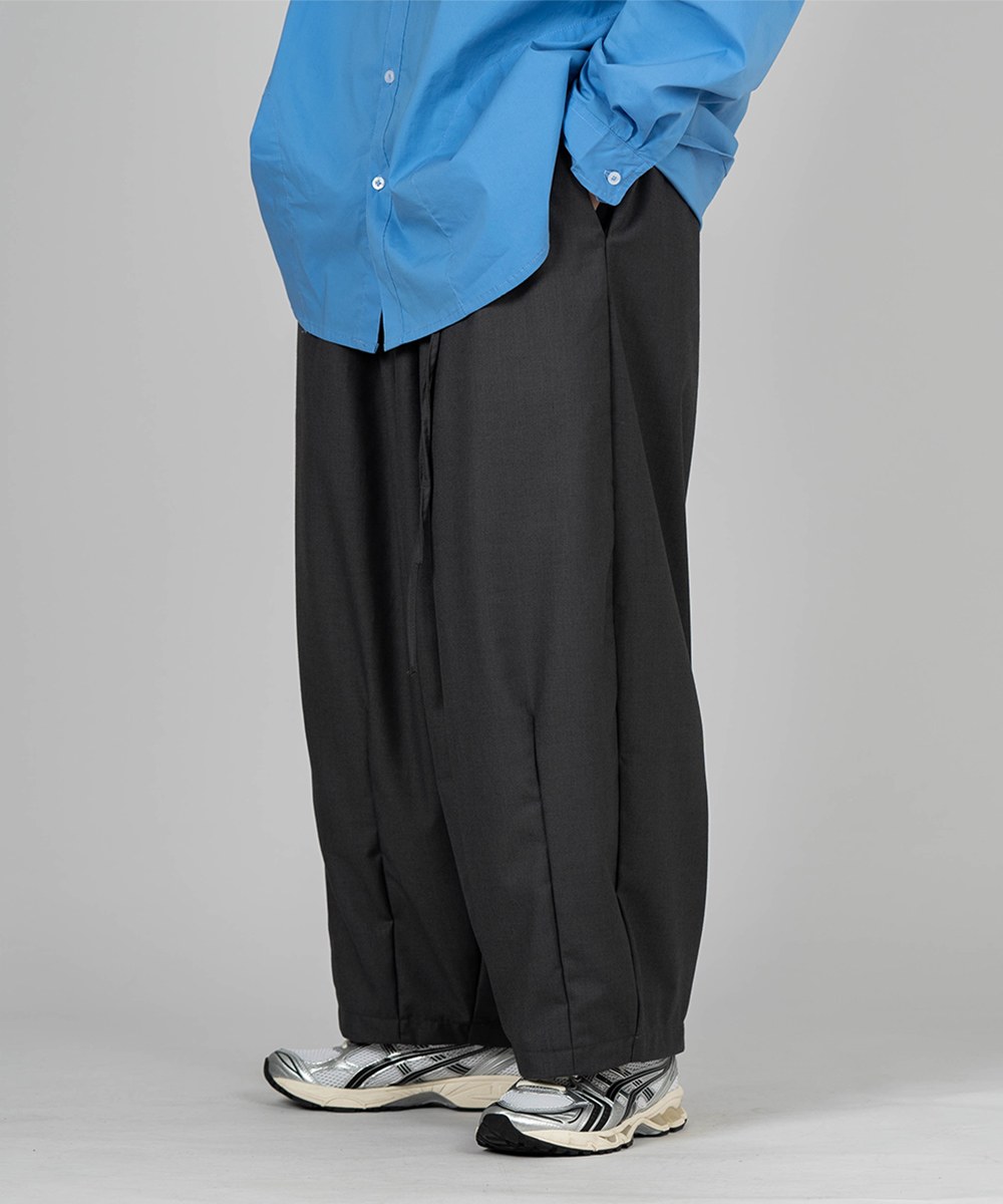 寬鬆繭型長褲 Circular Trousers