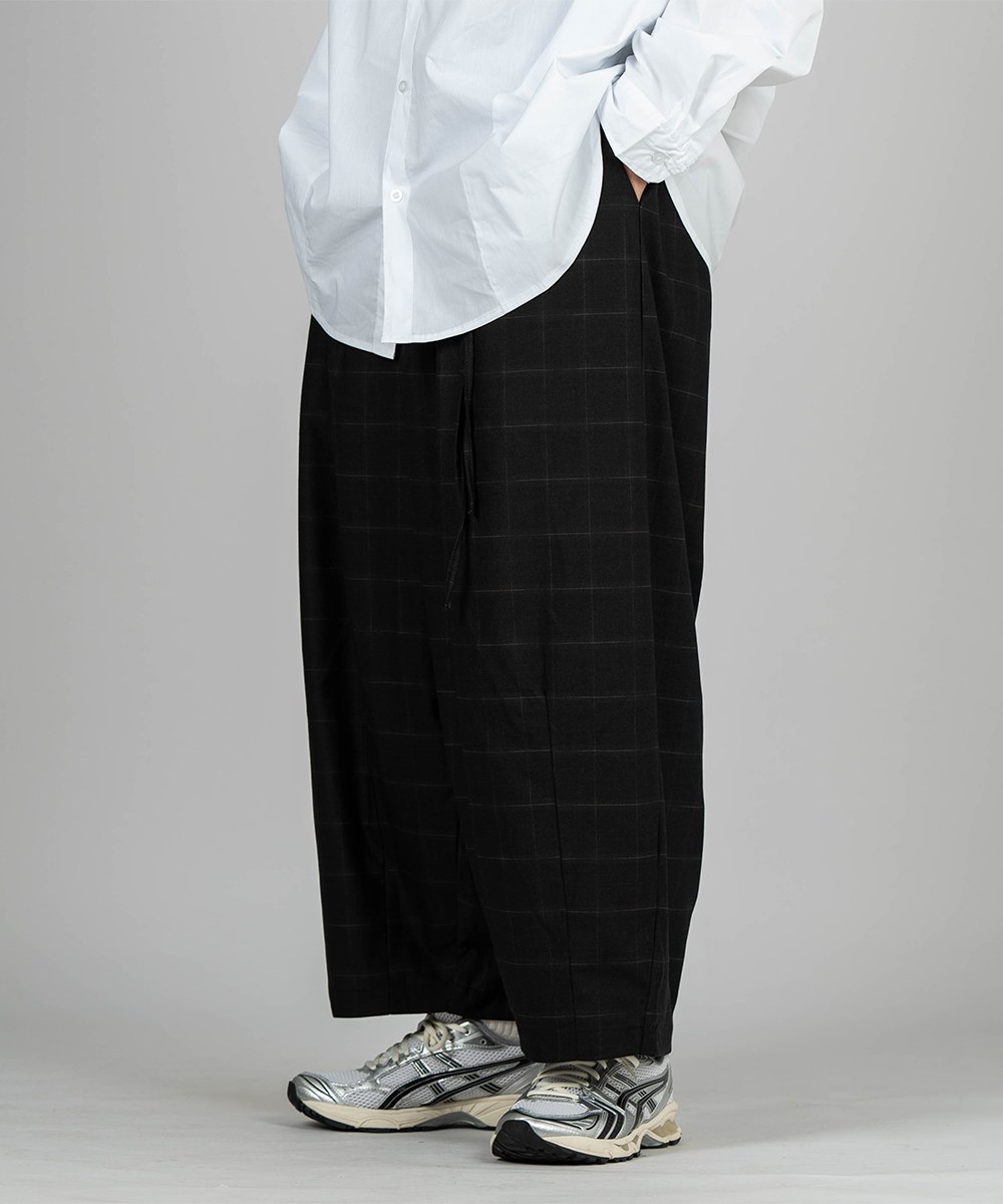 寬鬆繭型長褲 Circular Trousers