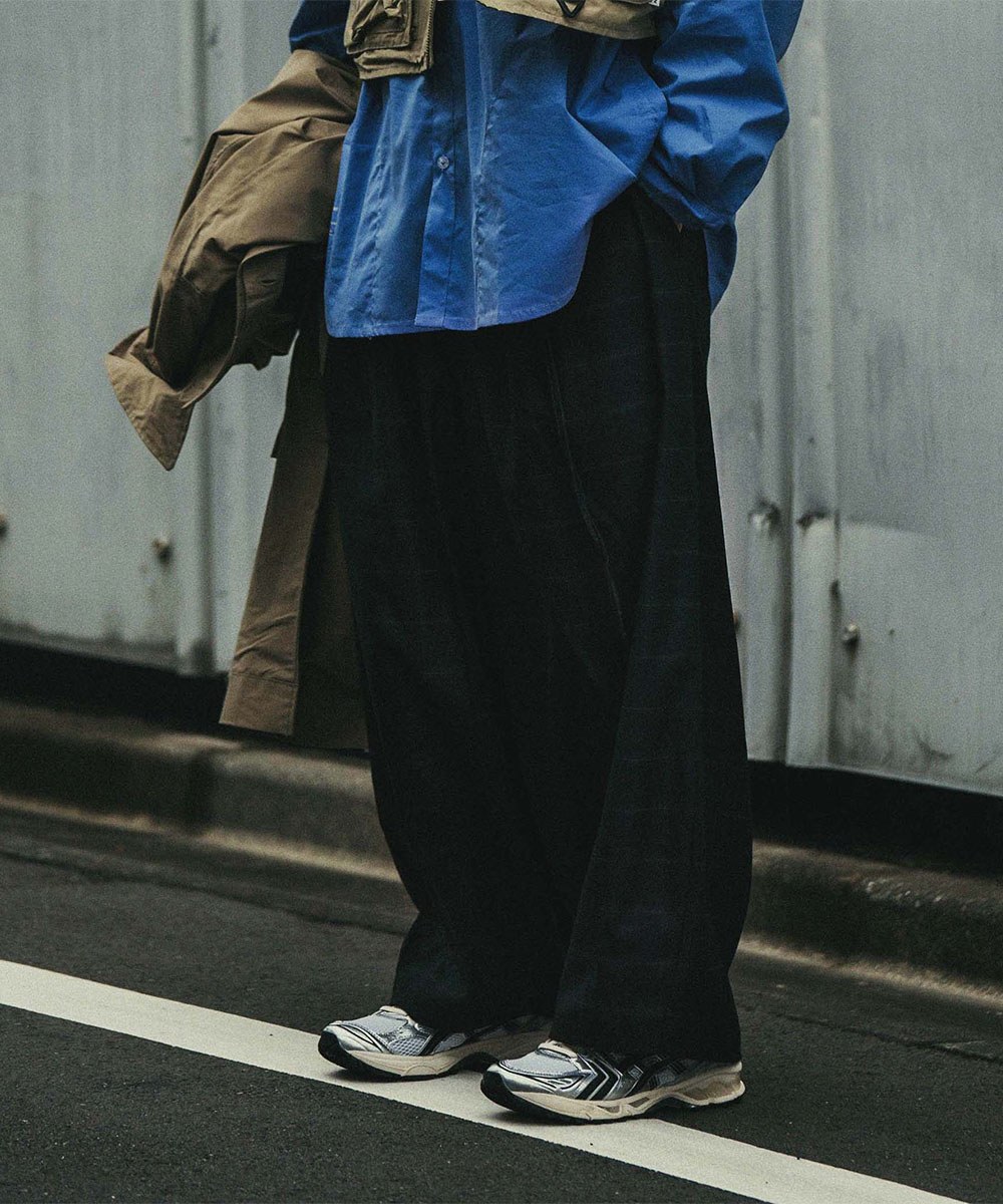 寬鬆繭型長褲 Circular Trousers