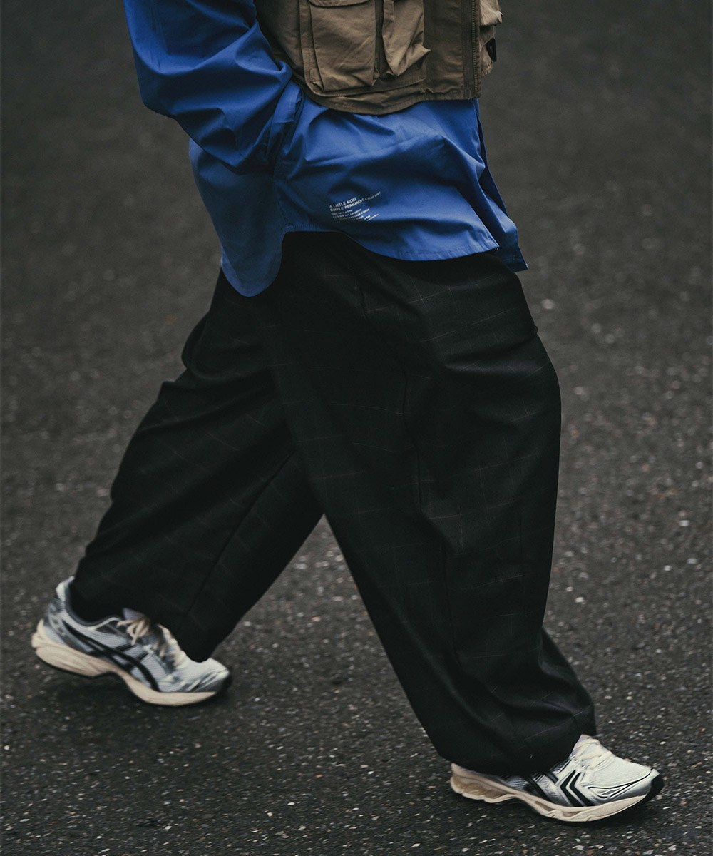 寬鬆繭型長褲 Circular Trousers