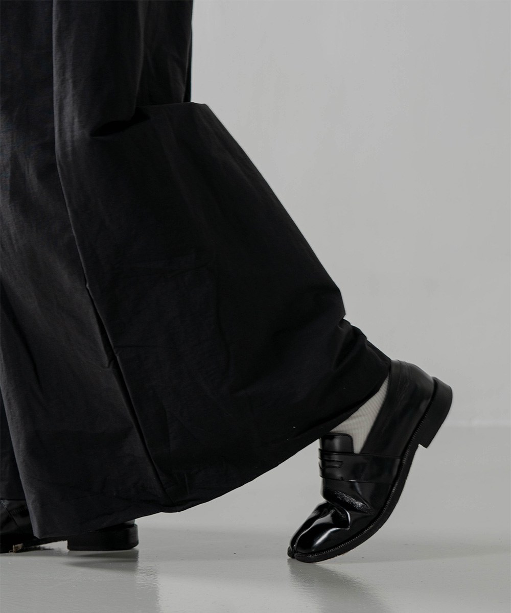 傘形抽繩長褲 Waffle High Waist Pants