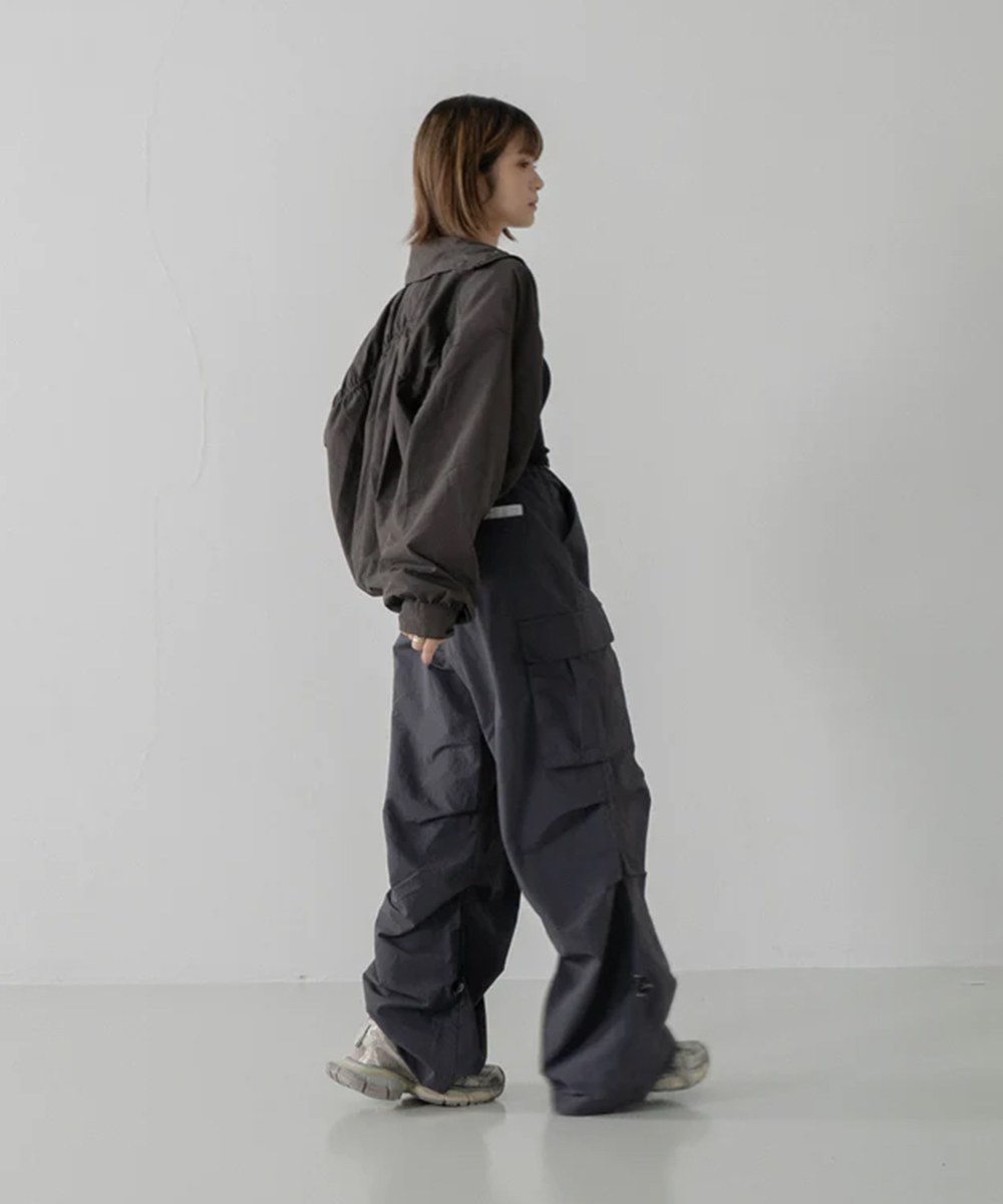 寬版降落傘褲 Wide Cut Parachute Cargo Pants
