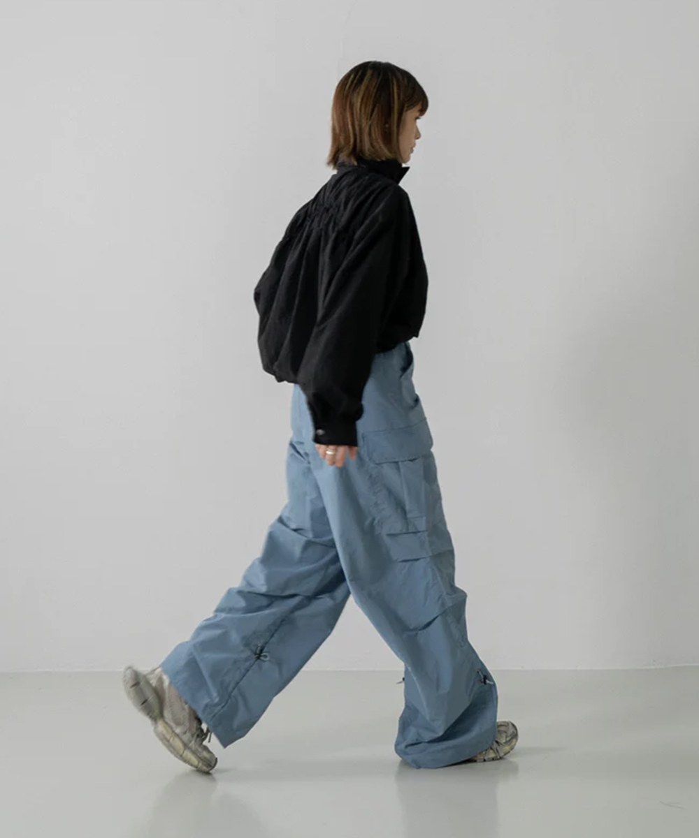 寬版降落傘褲 Wide Cut Parachute Cargo Pants