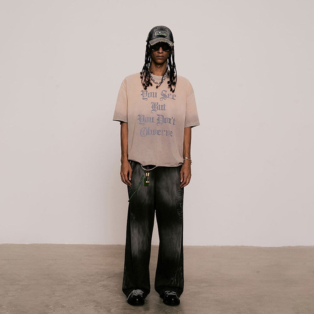 漸層長褲 Sun Faded Sweat Pants