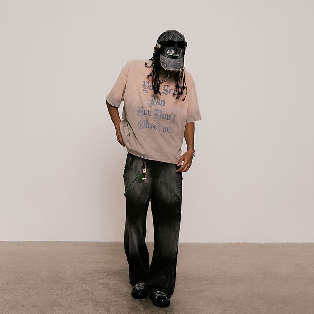 漸層長褲 Sun Faded Sweat Pants