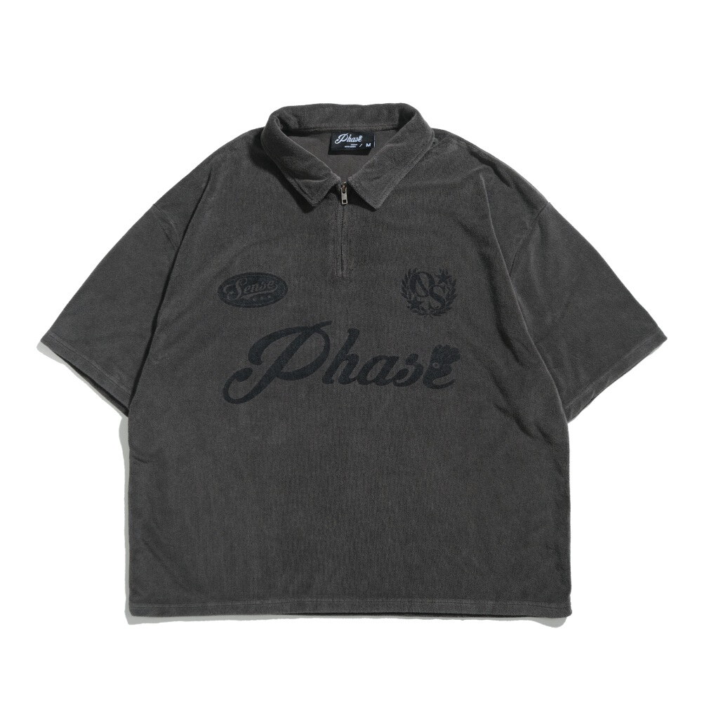 Octo x Sense 聯名絨面Polo短Tee Phase Zip Polo