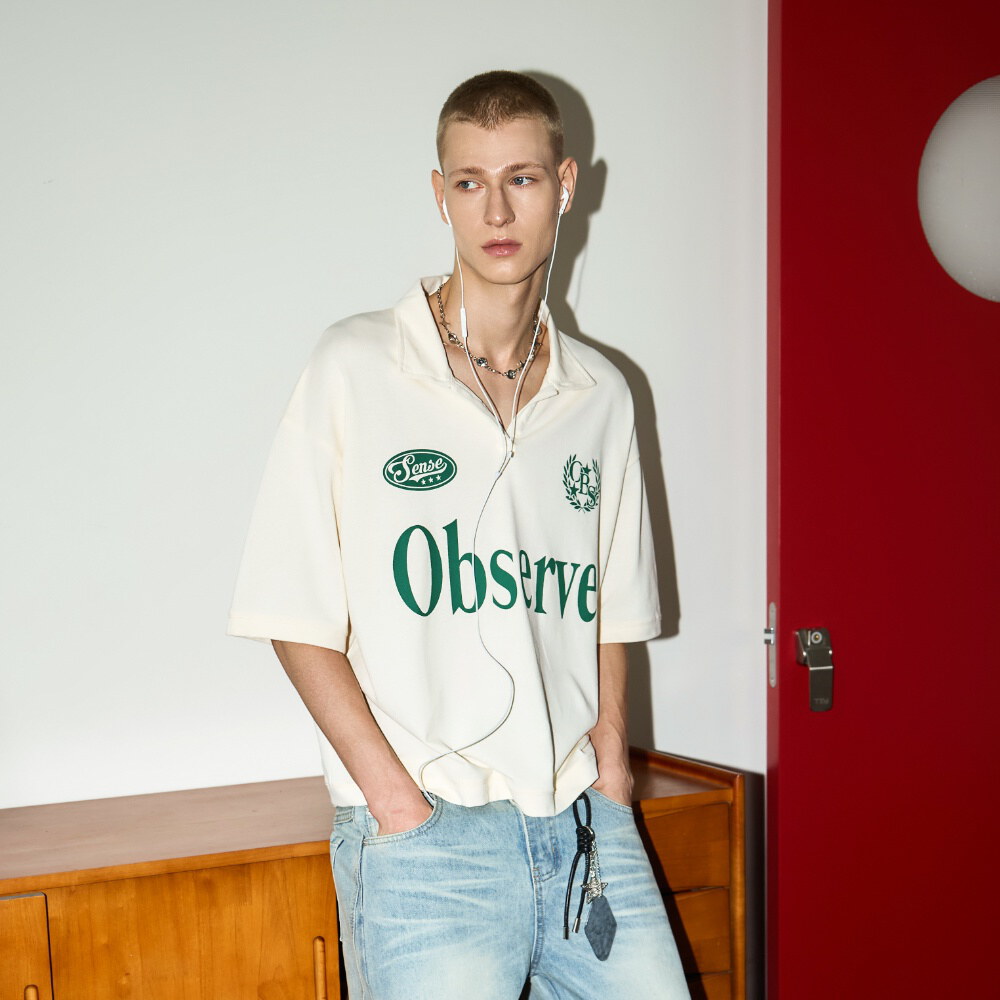 復古運動Polo衫 Ivy League Boxy Polo