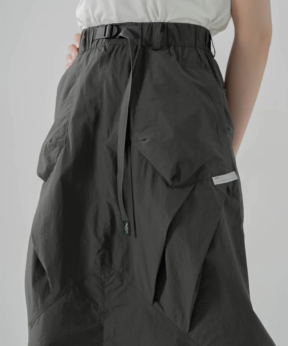 可調節傘裙 Parachute Straight Skirt