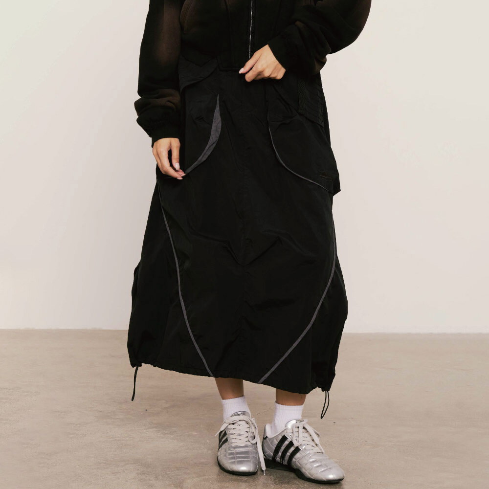 輕量拼接層次裙 Paneled Light Weightlayer Skirt