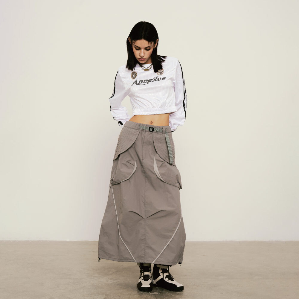 輕量拼接層次裙 Paneled Light Weightlayer Skirt