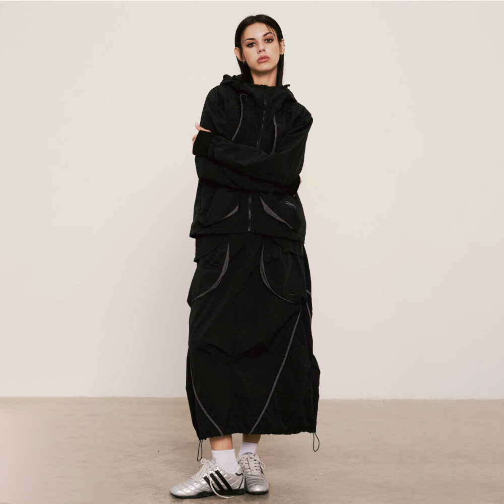 輕量拼接層次裙 Paneled Light Weightlayer Skirt