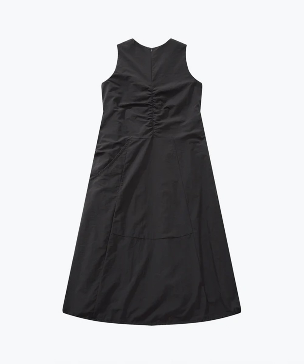 荷葉邊連身裙 Irrgular Elastic Ruffle Dress