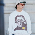 3SB0106-252 愛因斯坦印花大學TEE THE ALBERT SWEATSHIRT
