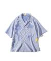 3SB0201-251 條紋開領襯衫 3S Flower Shirt