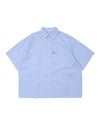 KFK0204-251 KFK 防潑水耐皺條紋襯衫 SS Side Pocket Shirt