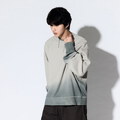 MSN0134-261 刷色圓領大學TEE Canvas Fade Crewneck