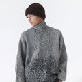 MSN0307-252 針織上衣 Bitmap Shift Knit Turtleneck