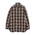 NMA0270-261 格紋襯衫 Regular Collar Wind Shirt