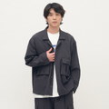 OPM3318-261 抗撕裂長袖口袋襯衫