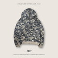PBP0701-261 滿版迷彩做舊連帽外套 VINTAGE PATTERN HOODED JACKET
